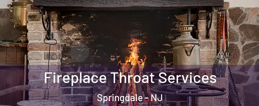  Fireplace Throat Services Springdale - NJ