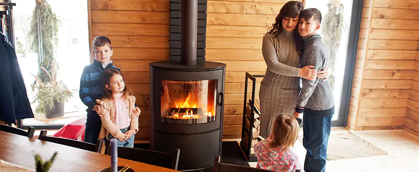 Morso Cast Iron Fireplace Insert Installation in Springdale, New Jersey