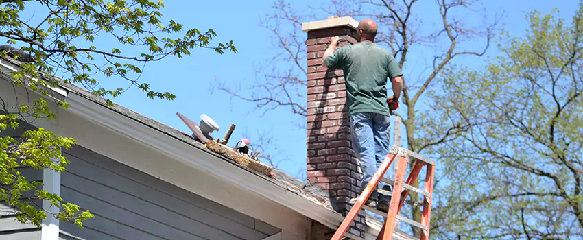 Vinyl and PVC Chimney Flashing Installation in Springdale, NJ