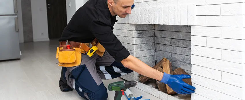 Fireplace Damaged Damper Frame Repair Services in Springdale, New Jersey