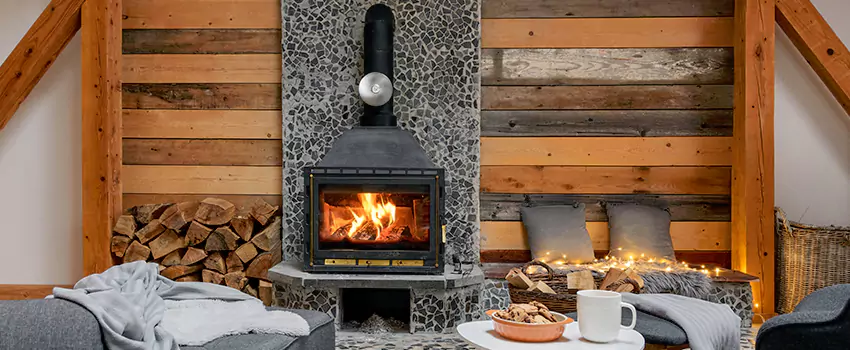 Thelin Hearth Products Direct Vent Gas Stove Fireplace Inspection in Springdale, New Jersey