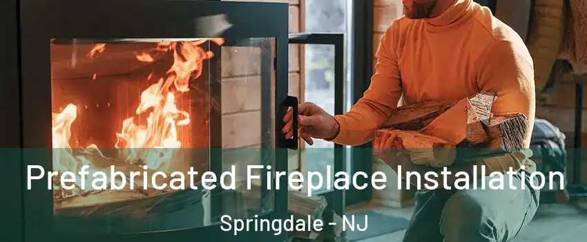  Prefabricated Fireplace Installation Springdale - NJ